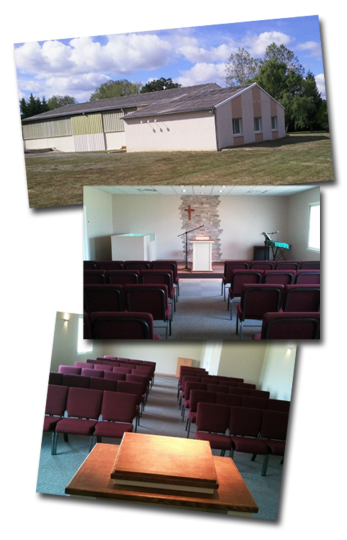 Châtellerault Church, D749 et La Fontaine, Pasteur Paul Brochu