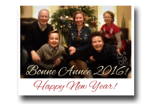 Happy New Year, 2016, January 1st, premier janvier