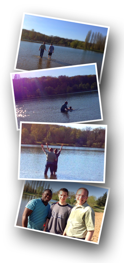 Église Pentecôtiste Unie, Châtellerault, baptême