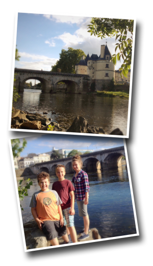 Île Cognet, Châtellerault, Pont Henri IV, La Vienne,