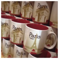 Starbucks, Paris, France, Eiffel Tower, Arc de Triomphe