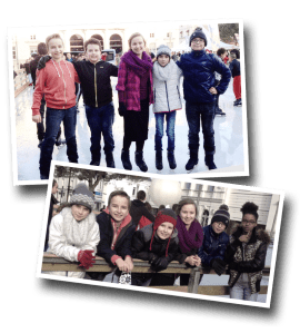 Ice skating, Christmas Eve, Châtellerault, patinoire, Mairie