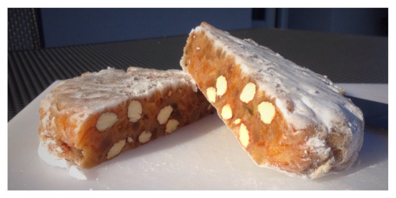 Panforte, Tuscany, Italy, Fruitcake