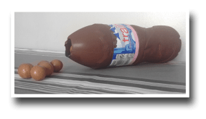 Chocolate, Evian bottle, bottle, Chocolatier, dessert