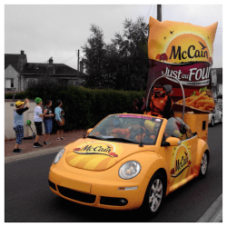 Tour de France, #TDF2016, étape 4, stage 4, Châtellerault, McCain, McCain Foods, Florenceville, New Brunswick