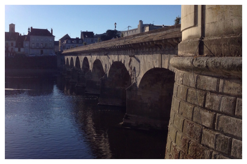 Pont Henri IV, Châtellerault, la Vienne,