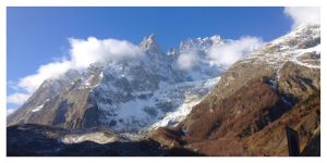 Courmayeur, Italian Alps, Monte Bianco, glacier