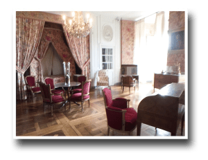 chambord, france, guest room, chateau, castle