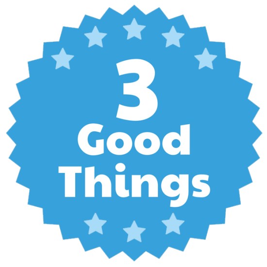 3 good things, Three Good Things, The Happiness Advantage, Shawn Achor